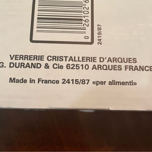 Octime Arcoroc Luminarc Espresso Coffee Set Demi-Tasse Size 3" New France - Picture 8 of 10